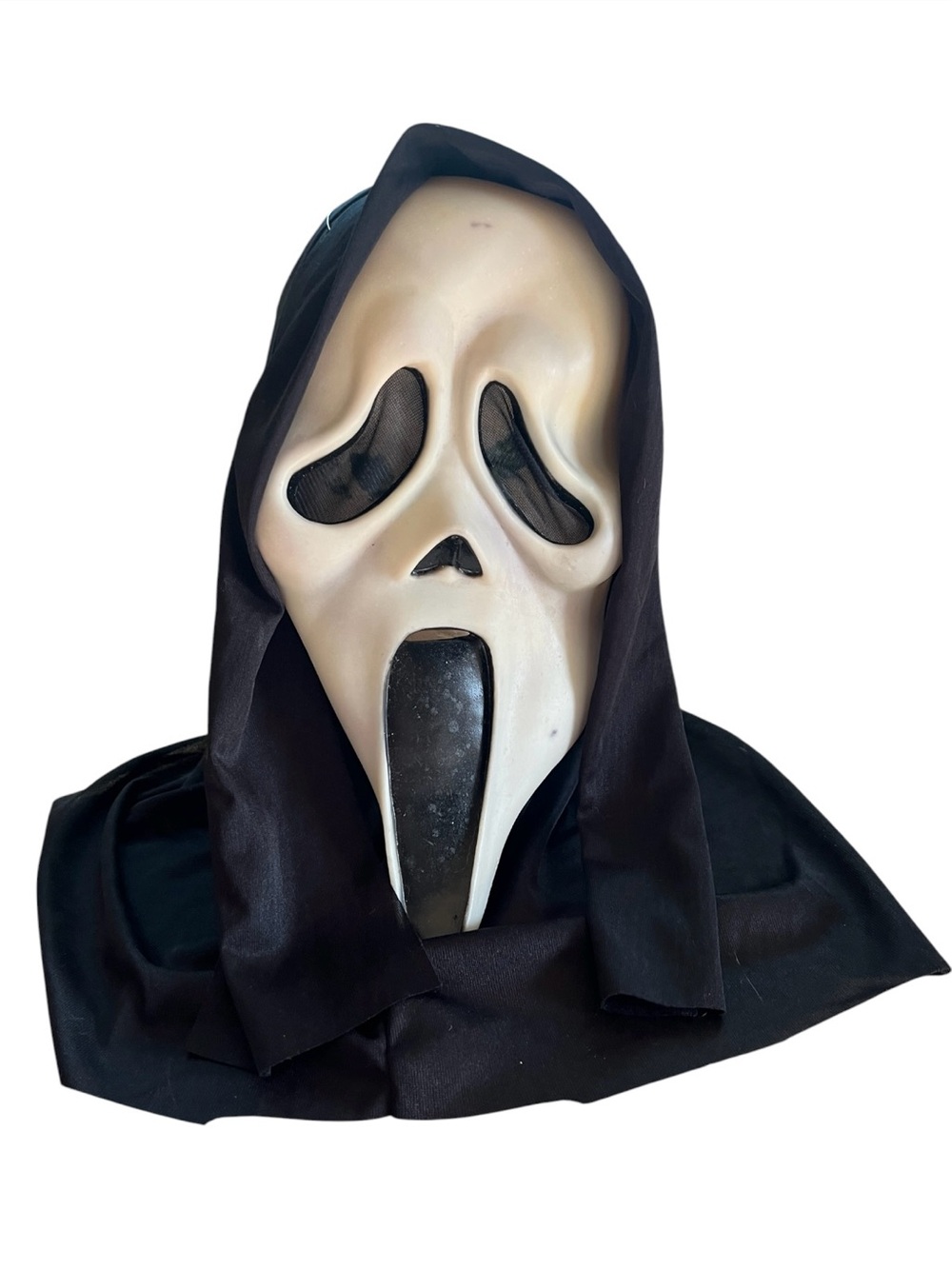 NWT 1997 Scream Ghostface Mask Fun World Div Glow in the Dark Vintage #9206 DS